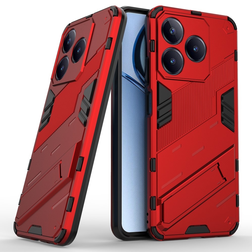 Tartós páncélzat a Realme C63 készülékhez - piros