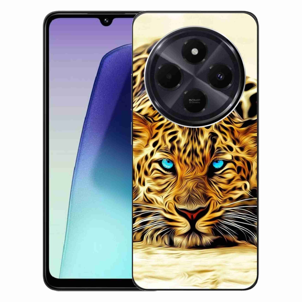 Gél borítás mmCase a Xiaomi Redmi 14C/Poco C75 számára - rajzfilm tigris