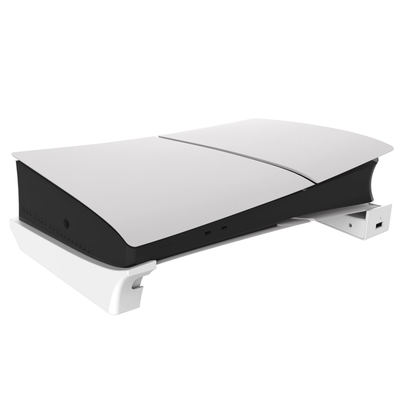 iPega P5S008 Vízszintes állvány USB HUB-bal PS5 Slim fehér színhez