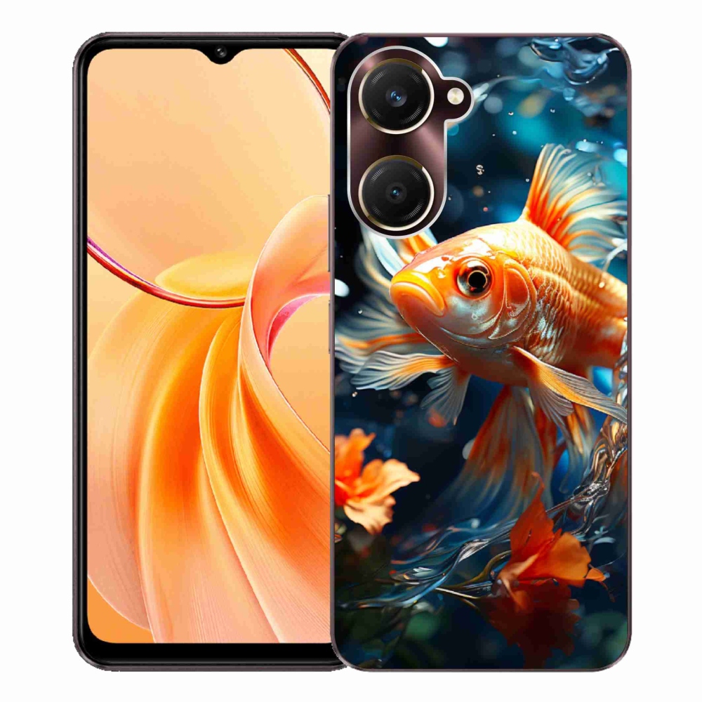 Zselés borítás mmCase a Vivo Y28s 5G készülékhez - hal