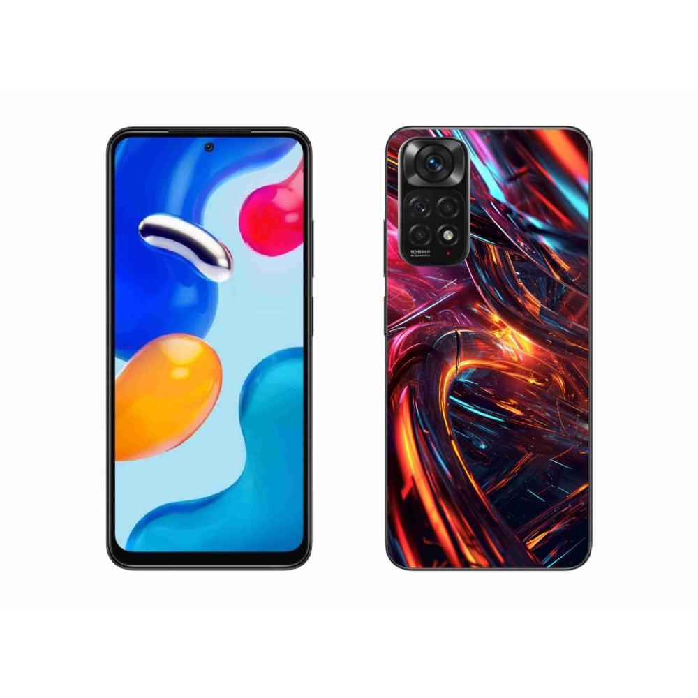 Gél borítás mmCase a Xiaomi Redmi Note 11 4G-hez - absztrakt motívum 10