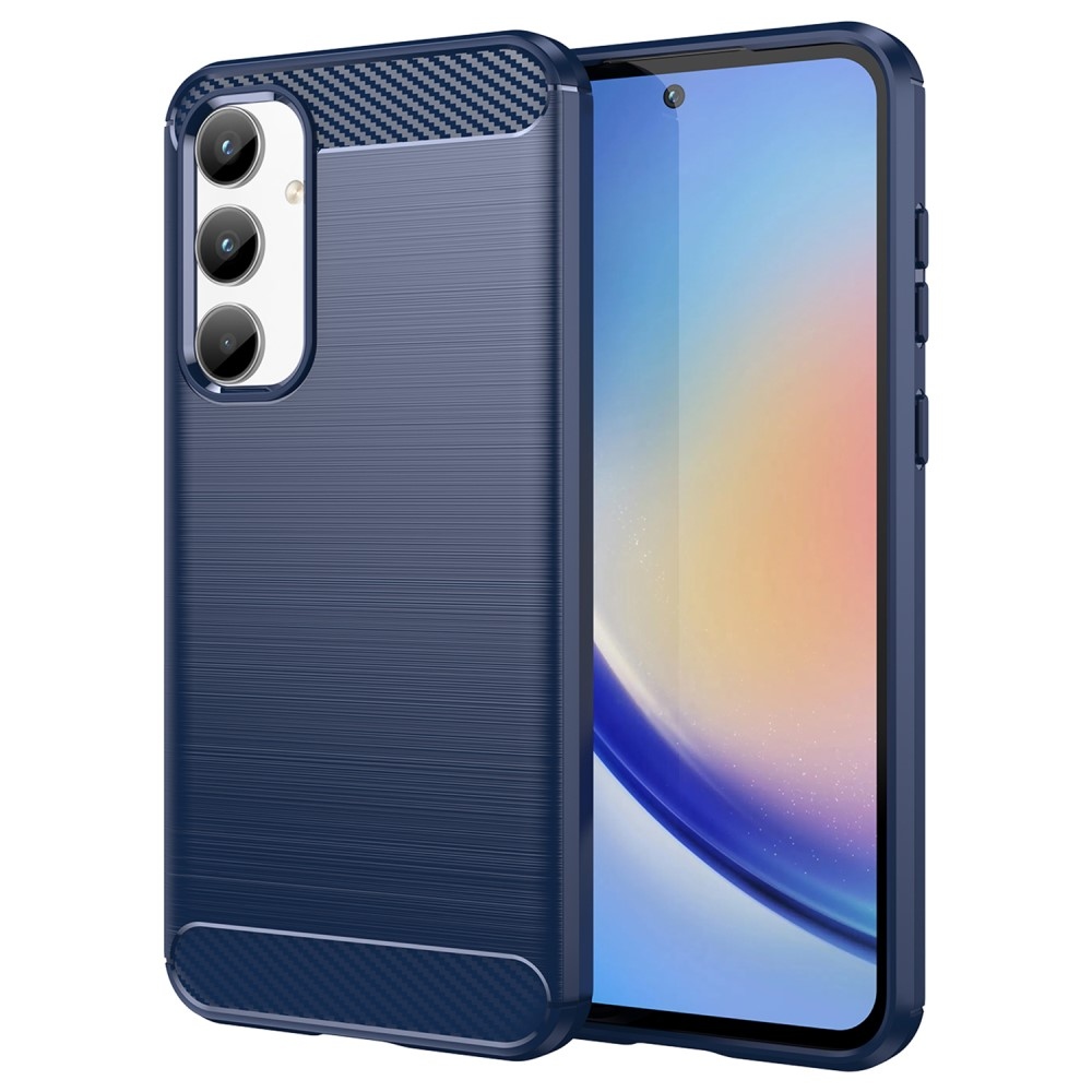 Szénálló zselés tok Samsung Galaxy A35 5G - kék