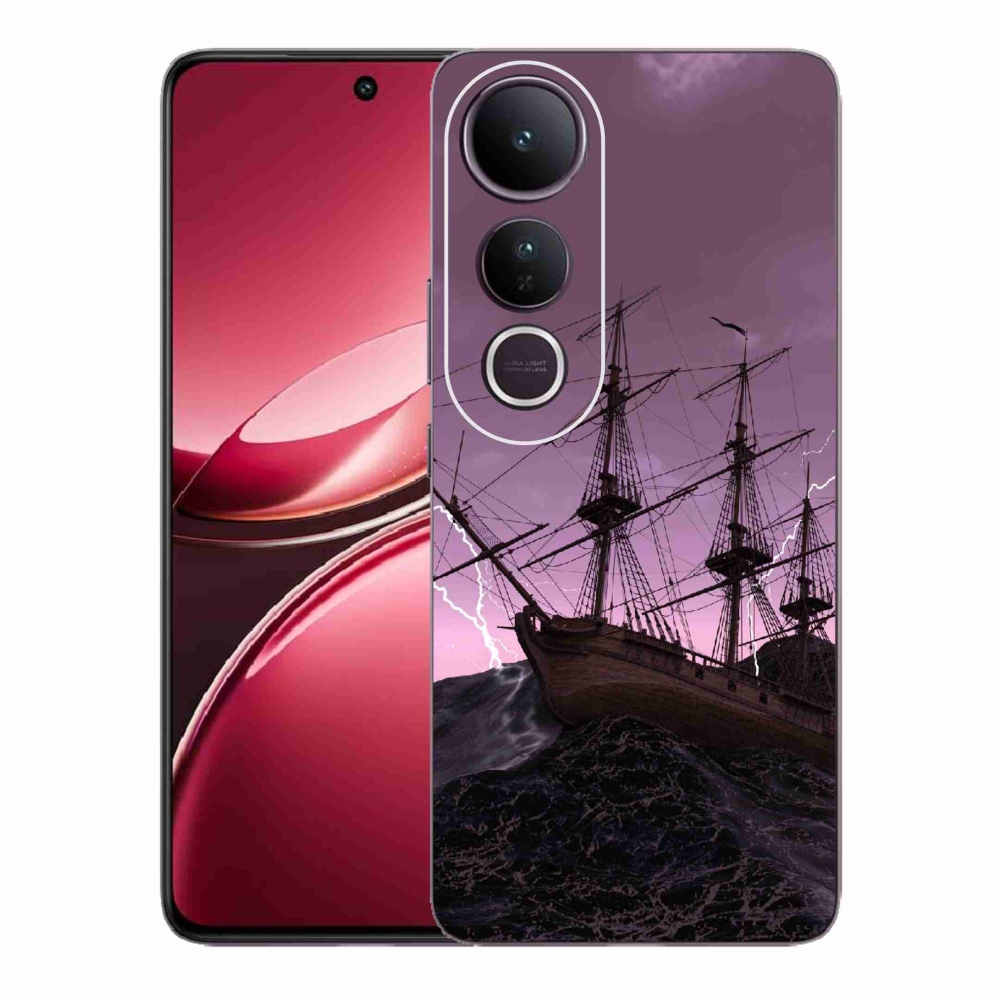 Gél borítás mmCase a Vivo V50 Lite 4G/5G-hez - hajó a viharban