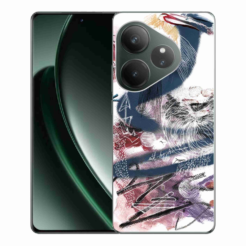 Gél borítás mmCase a Realme GT 6 5G/GT 6T 5G számára - absztrakt motívum 28
