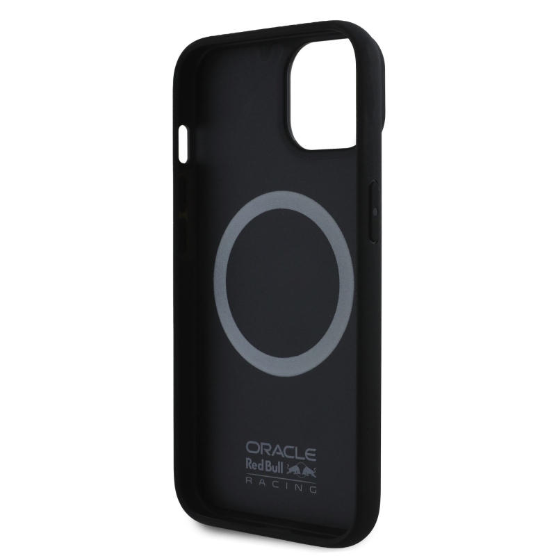 Red Bull Carbon Powerbar MagSafe MagSafe hátlap az iPhone 14 készülékhez Fekete