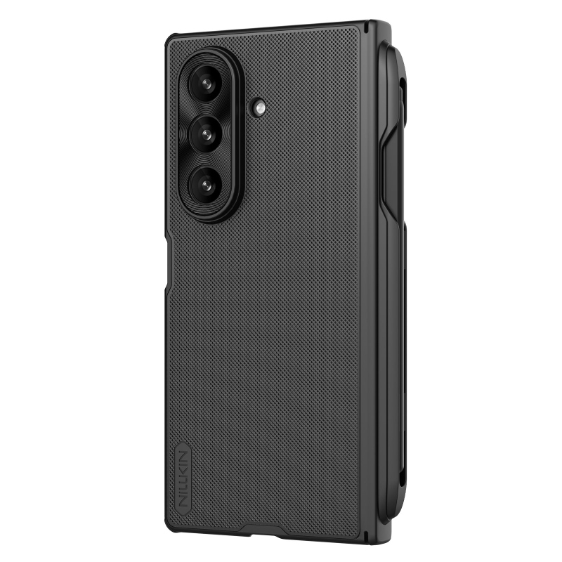 Nillkin Super Frosted FOLD Pen Slot Back Cover for Samsung Galaxy Z Fold 7 Fekete fekete