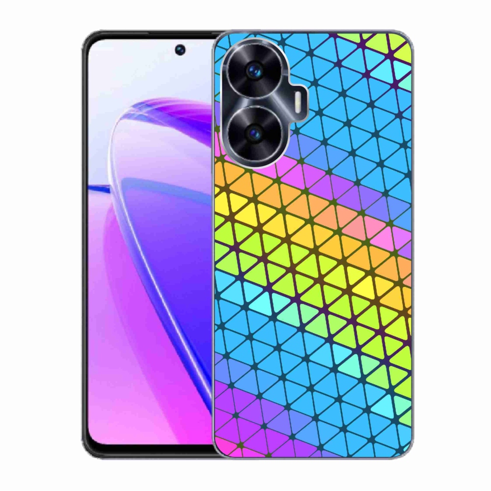 Gél borítás mmCase a Realme C55 készülékhez - absztrakt motívum 16