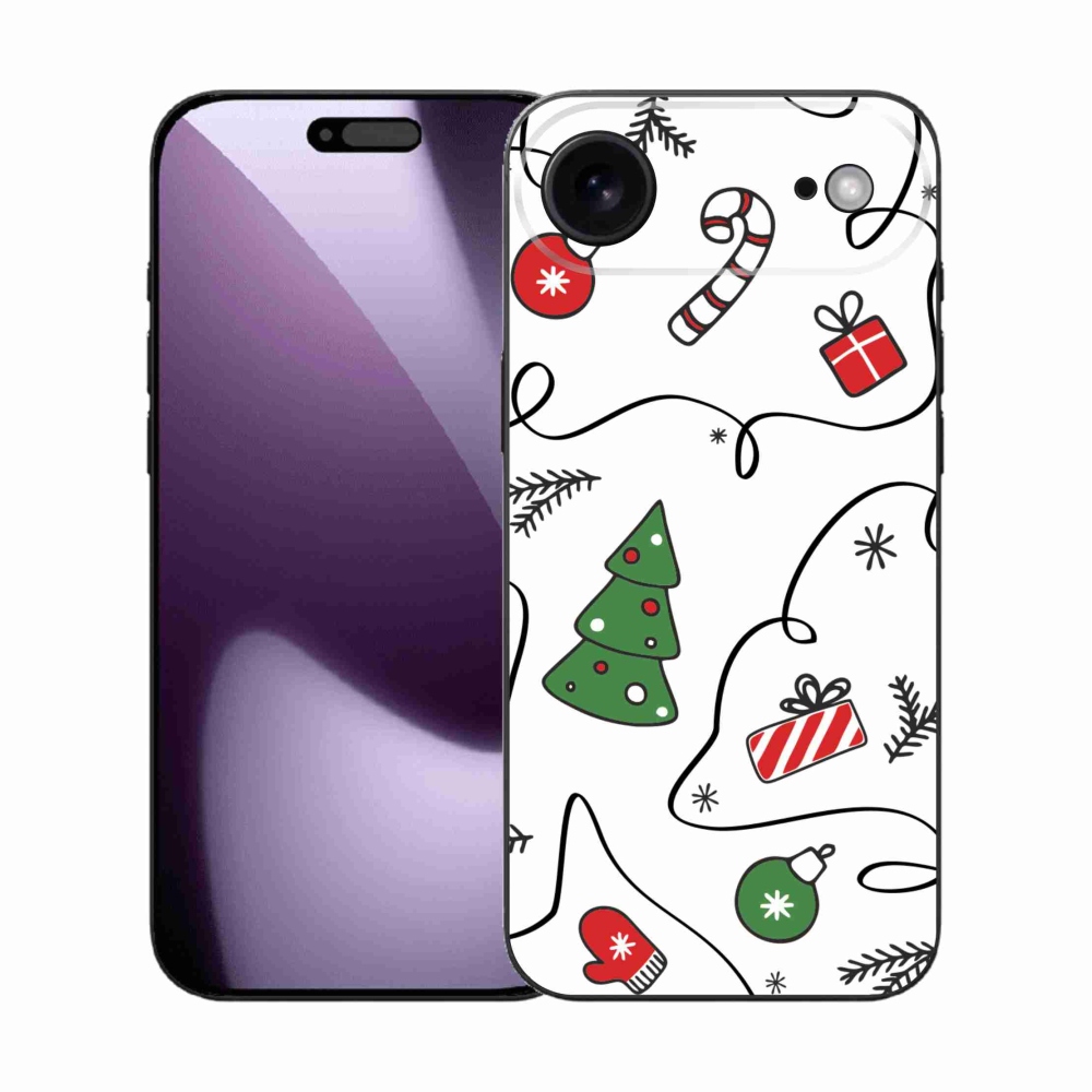 Gél borítás mmCase iPhone 17 Air készülékhez - karácsonyi motívumok