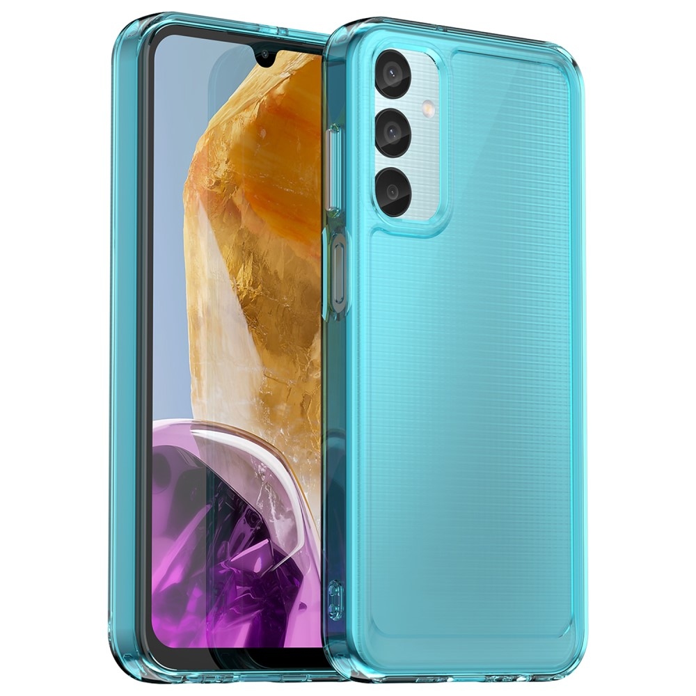 Candy zselés tok Samsung Galaxy M15 5G - világoskék színben
