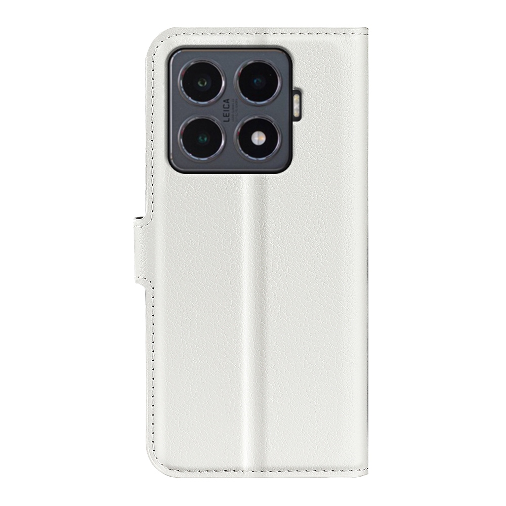 Litchi könyv tok a Xiaomi 15T Pro-hoz - fehér