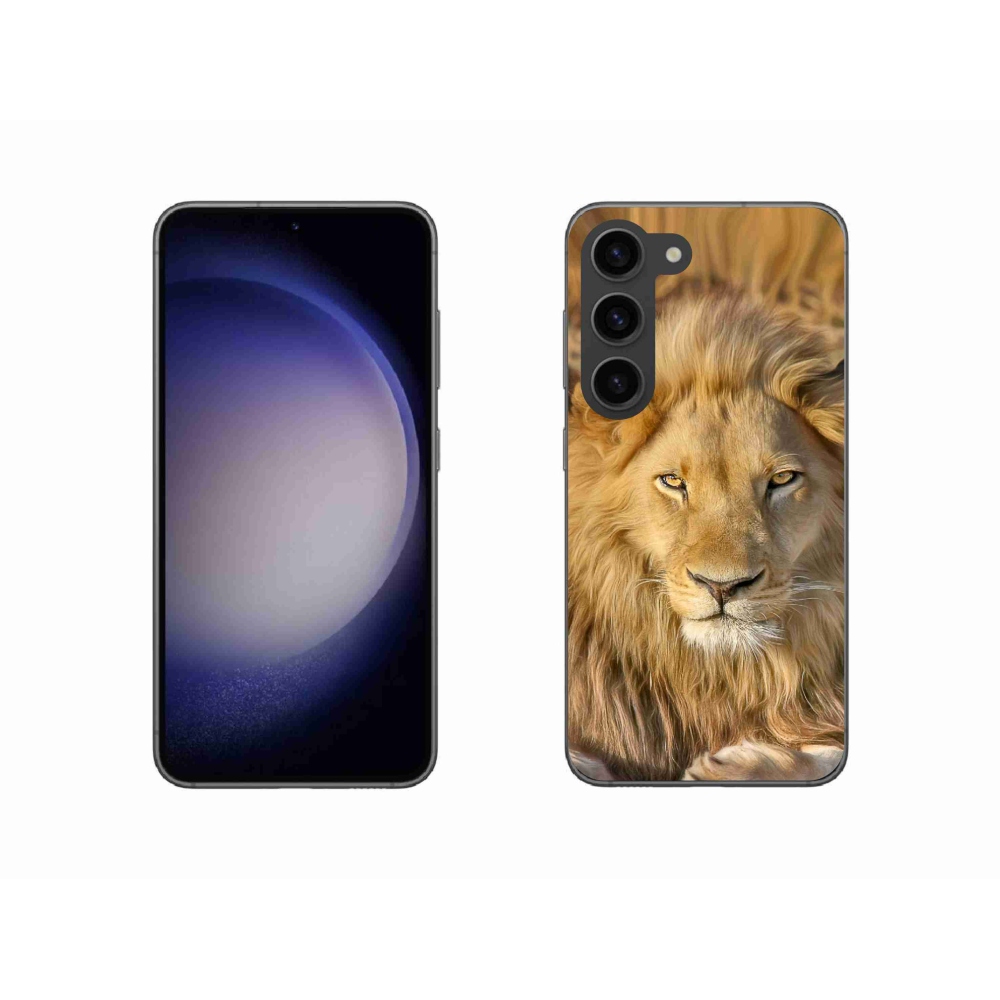 Gél védőburkolat mmCase Samsung Galaxy S23 5G - Lion 2