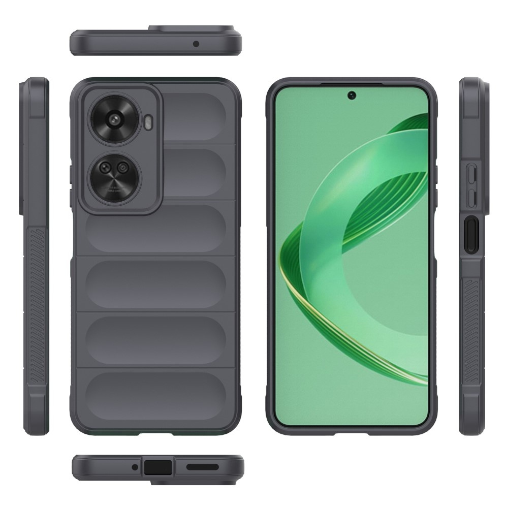 Rugg tartós zselés tok Huawei Nova 12 SE-hez - sötétszürke