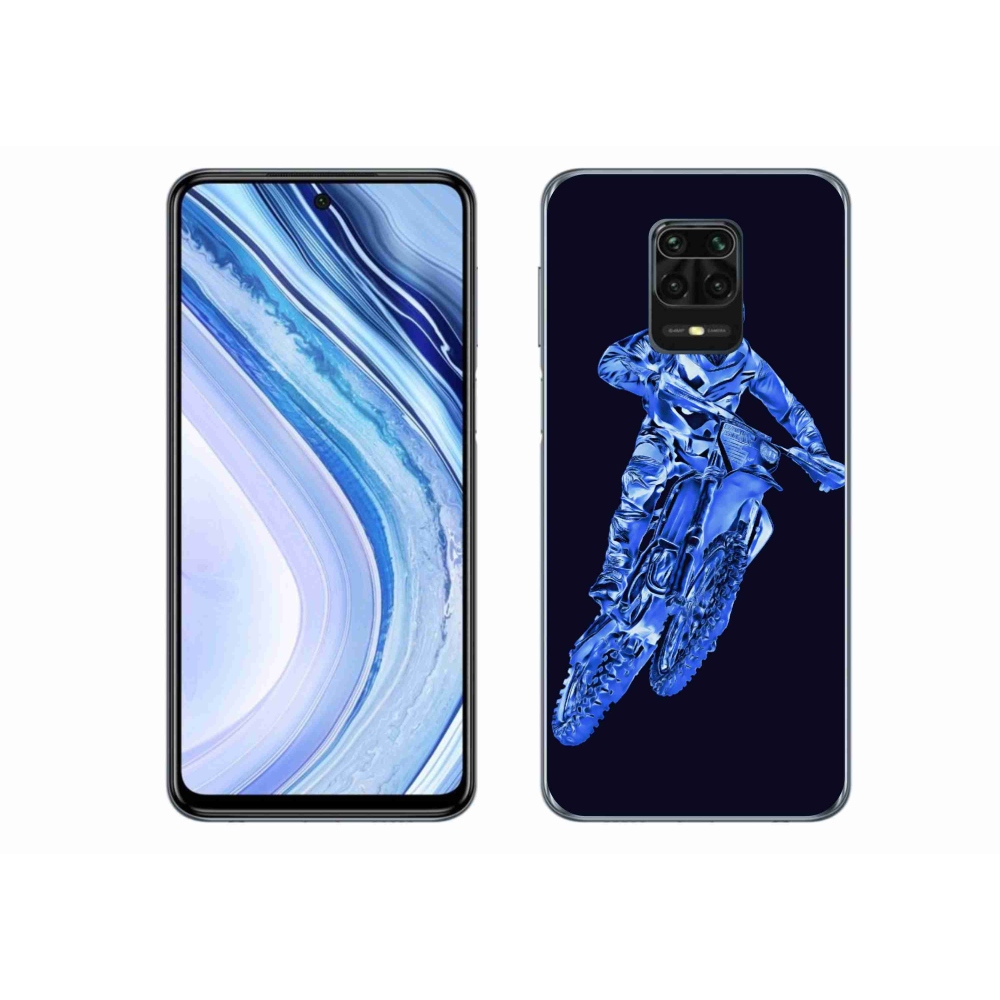 Gél borítás mmCase a Xiaomi Redmi Note 9S-hez - motocross 1