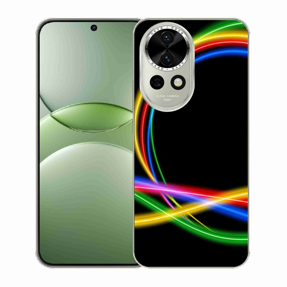 Gél borítás mmCase a Huawei Nova 13 5G - neon körökön