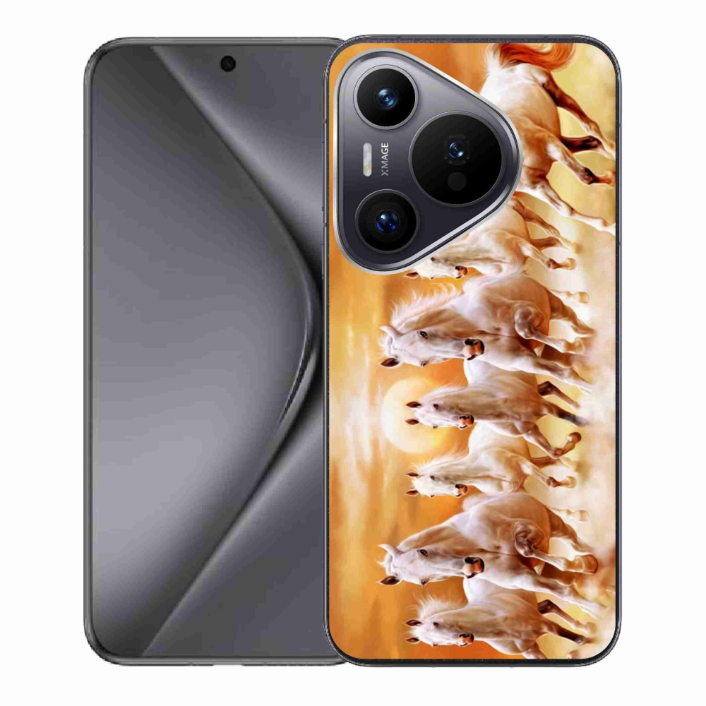 Gél tok mmCase a Huawei Pura 70-hez - lovak 2