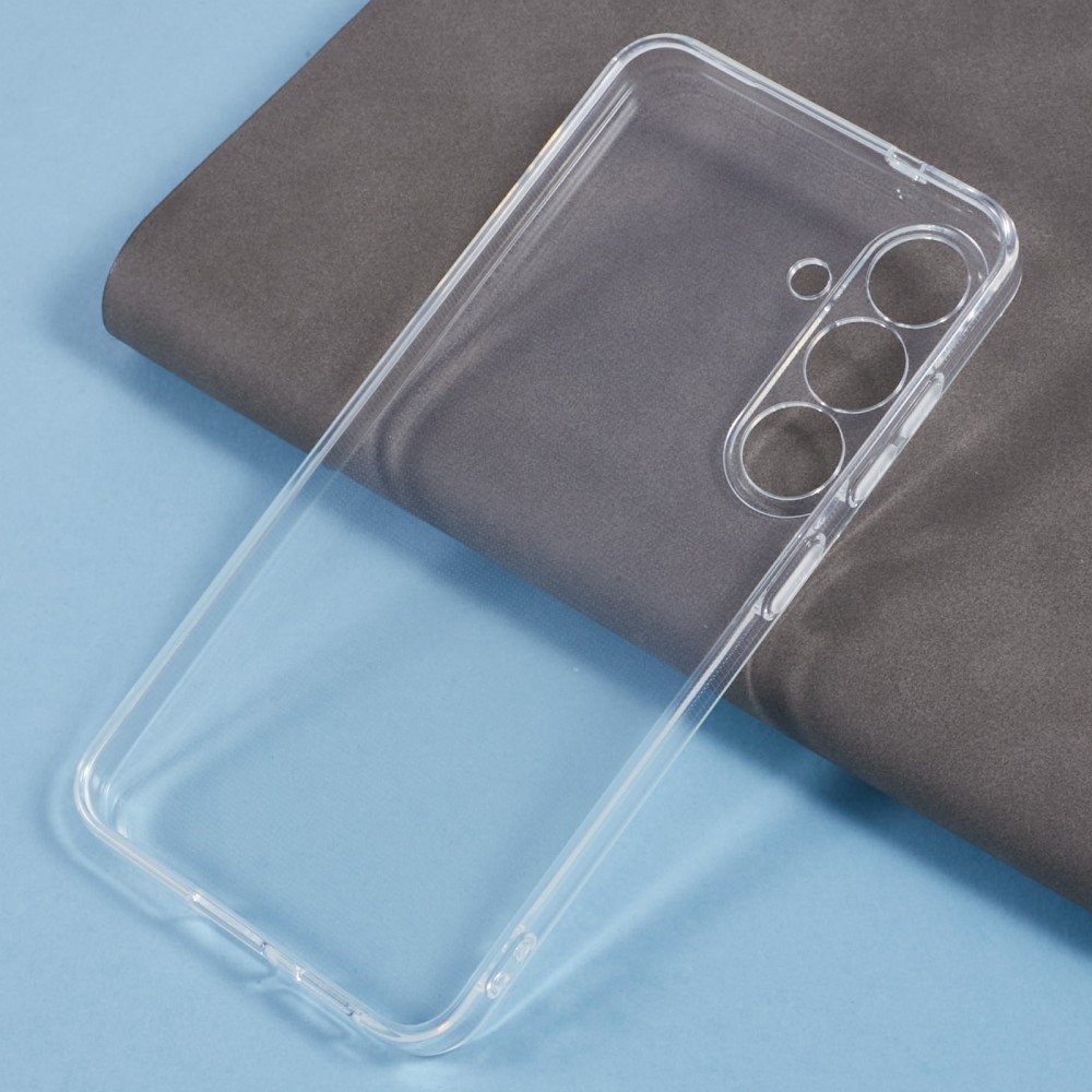 Átlátszó zselés tok Samsung Galaxy S25+ - átlátszó