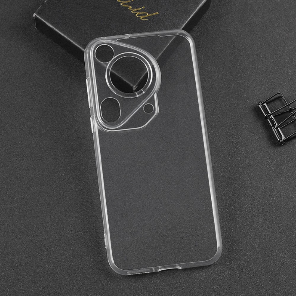 Átlátszó zselés tok a Huawei Pura 70 Ultra készülékhez - átlátszó