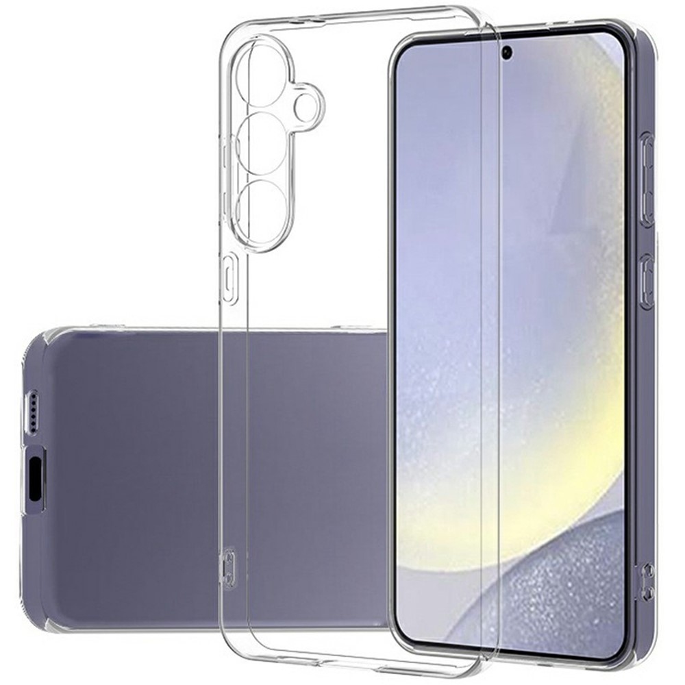 Átlátszó zselés tok Samsung Galaxy S25 FE - átlátszó
