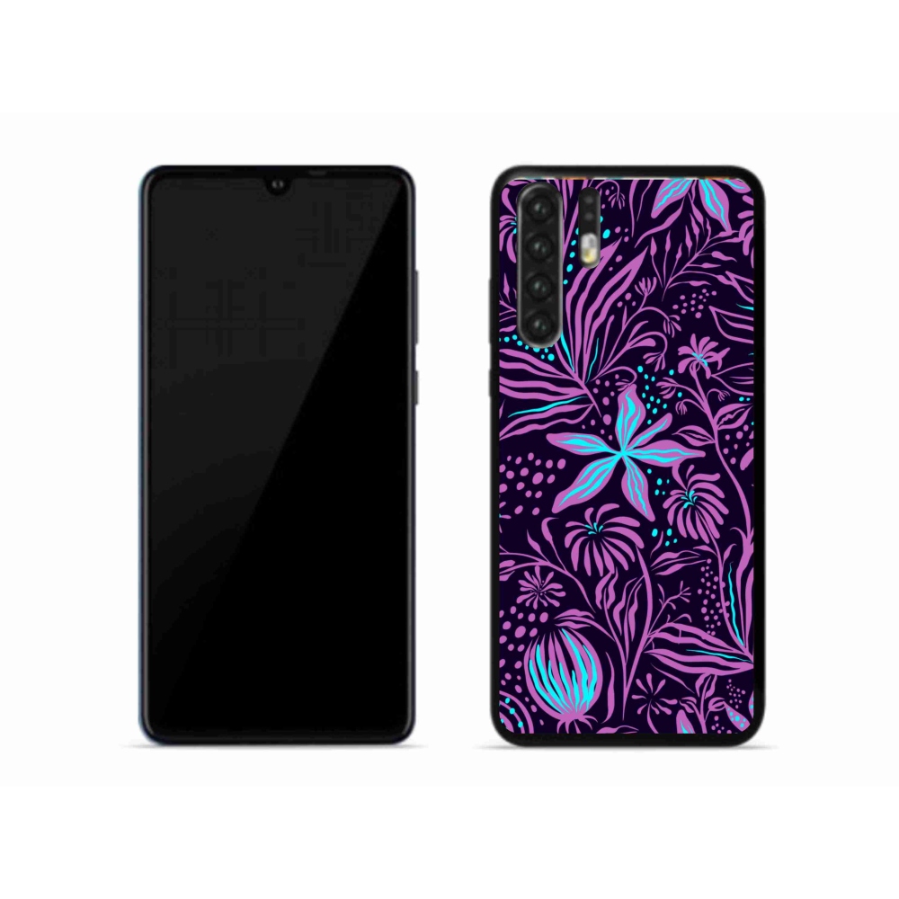 Gél borító mmCase a mobil Huawei P30 Pro - virágok 2