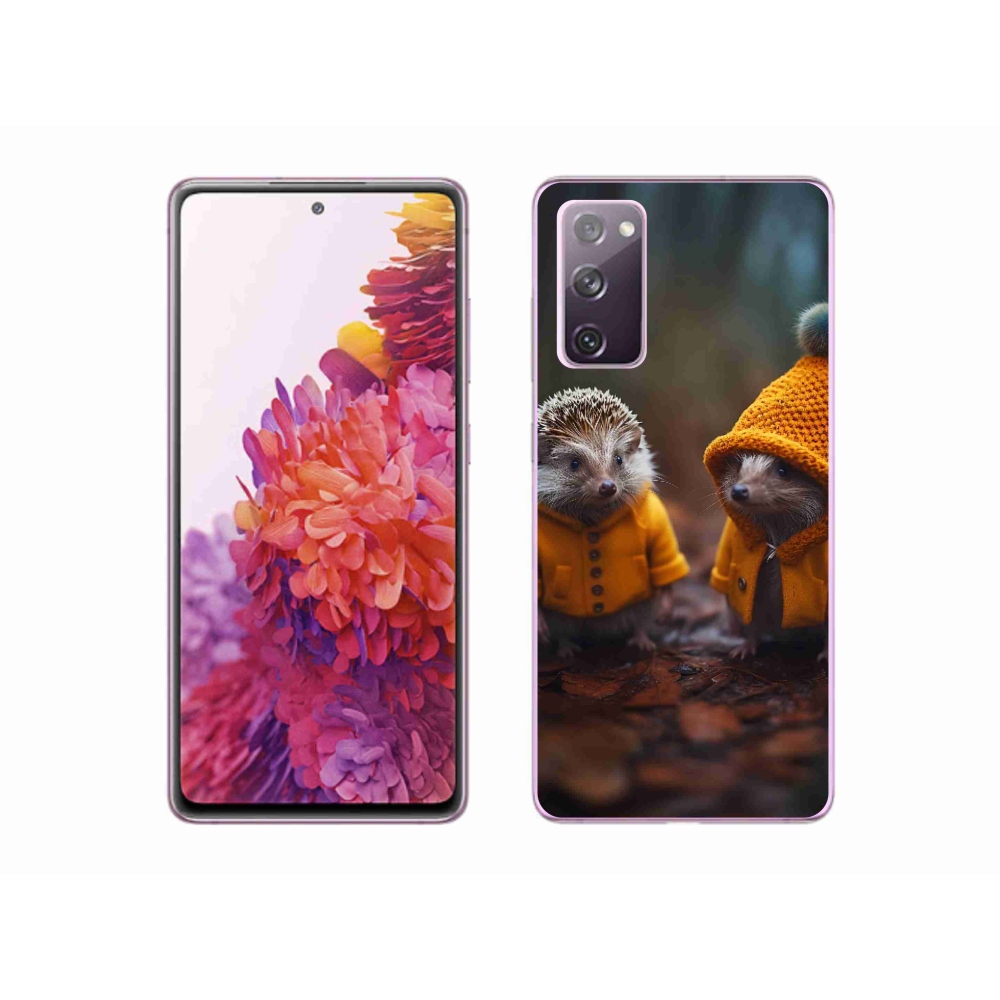Gél védőhuzat mmCase Samsung Galaxy S20 FE - süni