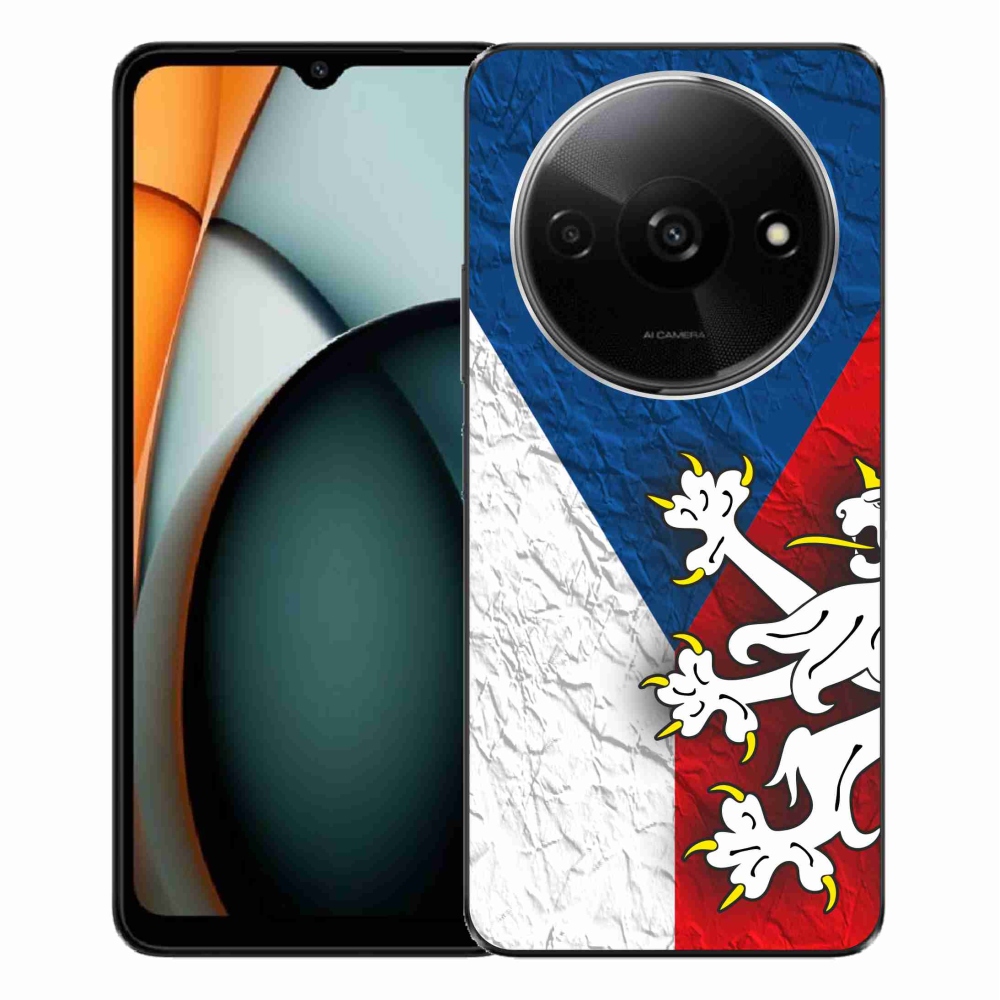 Gél borítás mmCase a Xiaomi Redmi A3-hoz - cseh zászló 1