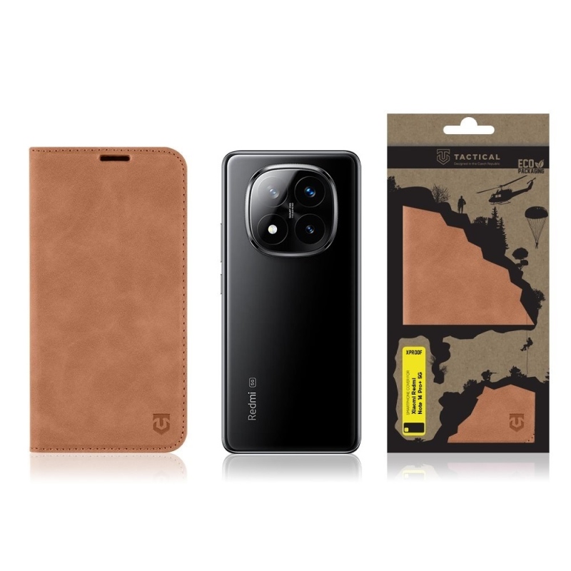 Taktikai Xproof a Xiaomi Redmi Note 14 Pro+ 5G Mud Brown számára