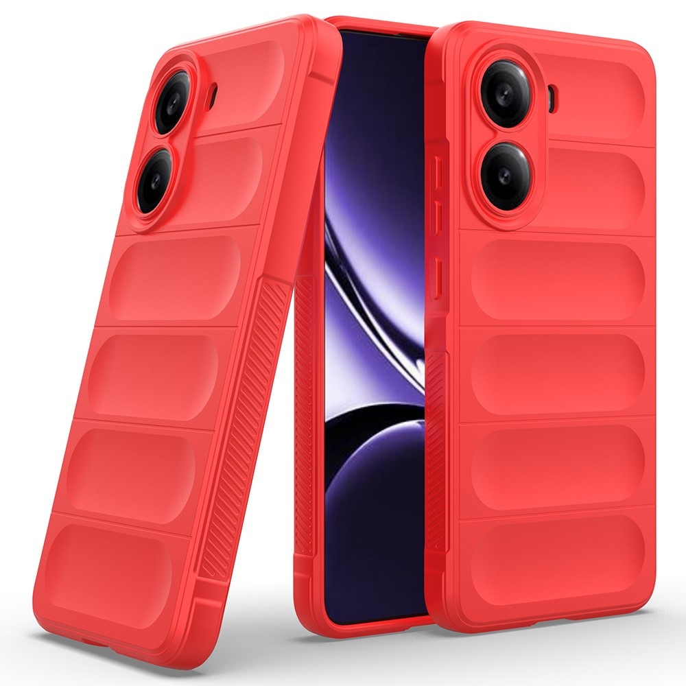 Rugg tartós zselés tok Xiaomi Poco X7 Pro 5G - piros