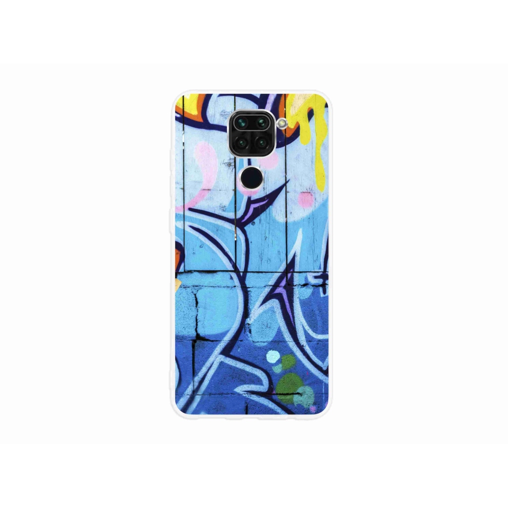 Gél borítás mmCase a Xiaomi Redmi Note 9-hez - graffiti