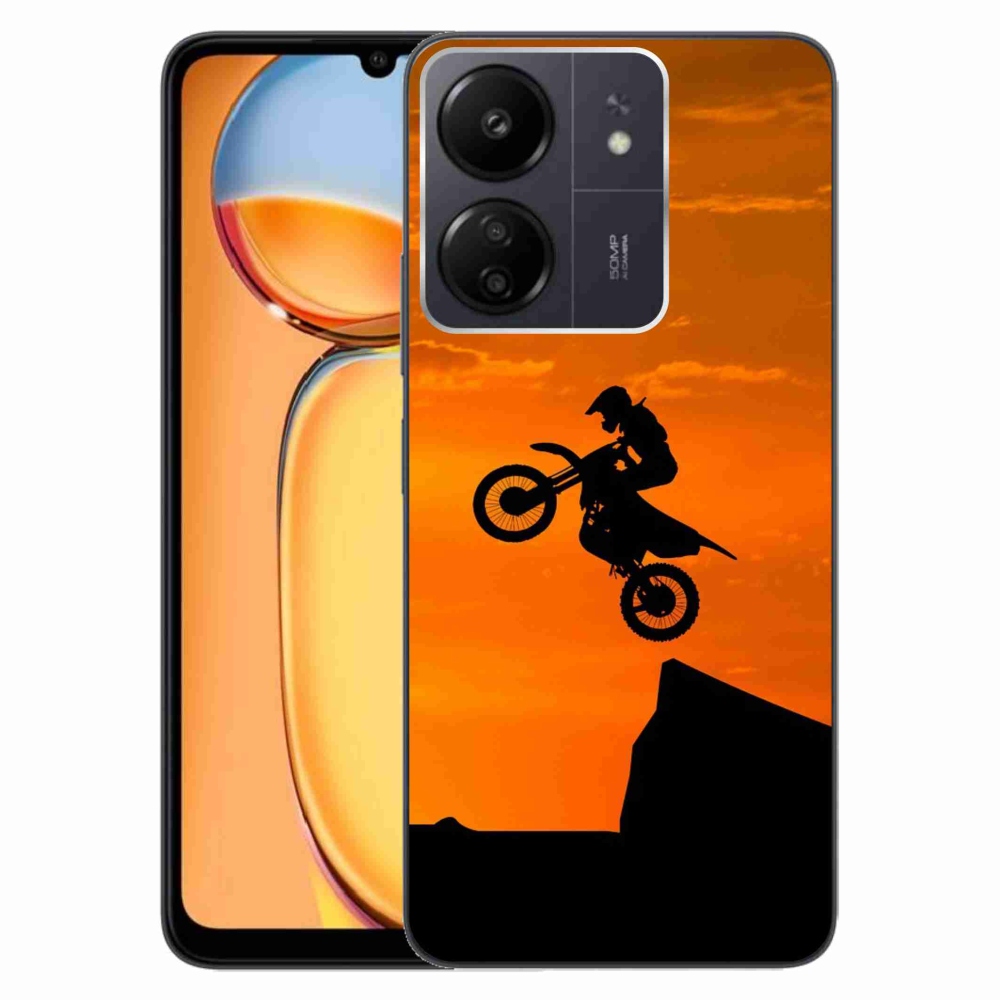 Gél borítás mmCase a Xiaomi Poco C65/Redmi 13C-hez - motocross