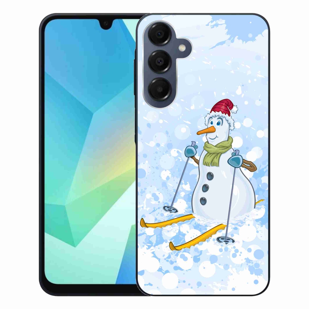 Gél védőhuzat mmCase Samsung Galaxy A16 4G/5G készülékhez - hóember