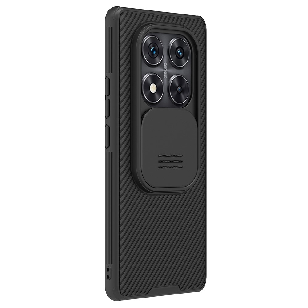 NLK zselés tok kameravédelemmel a Xiaomi Redmi Note 14 Pro 5G/Poco X7 5G számára - fekete színű