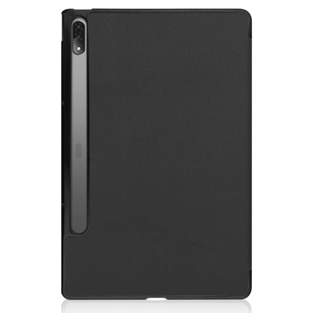 Ügyes záró tok Lenovo Tab P12 Pro táblagéphez - fekete