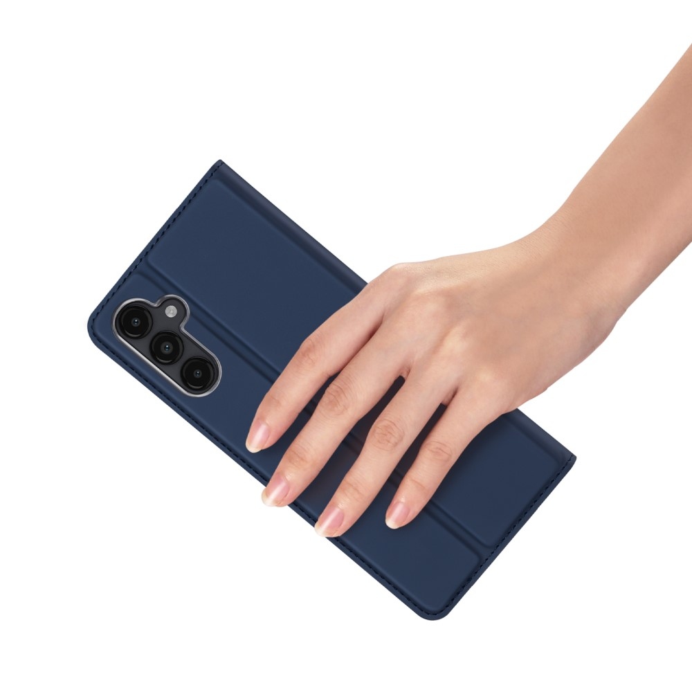 DUX könyv tok Samsung Galaxy A15 4G/5G készülékhez - sötétkék