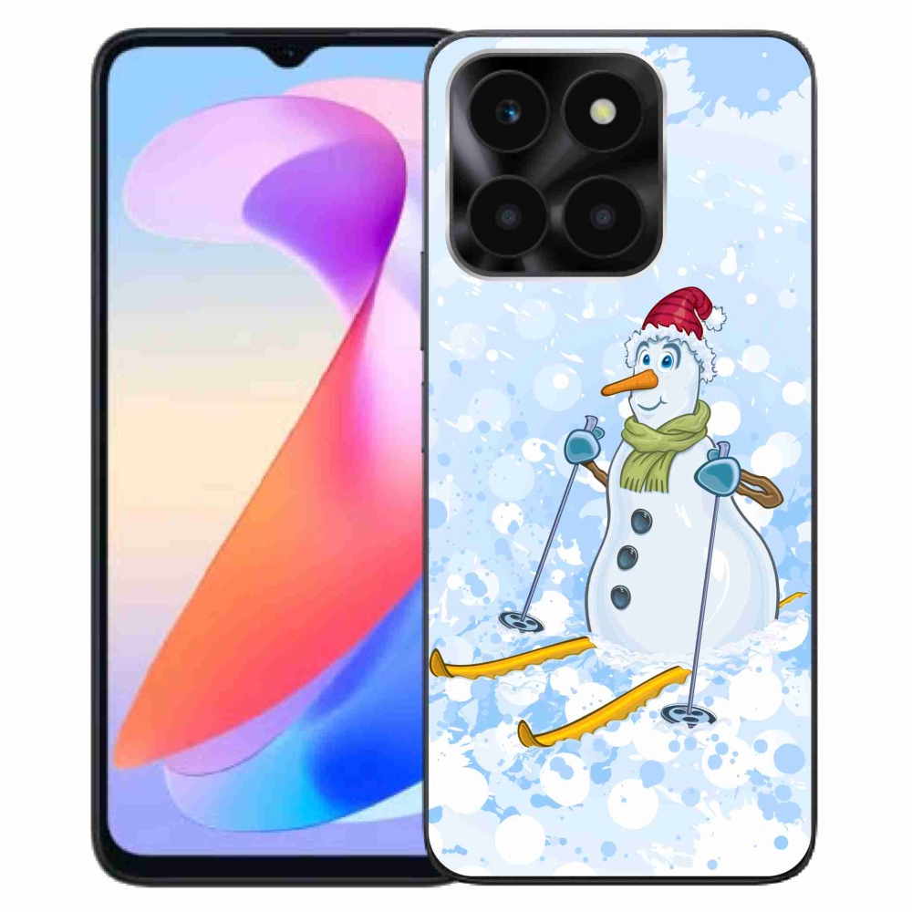 Zselés borítás mmCase a Honor X6a készülékhez - hóember