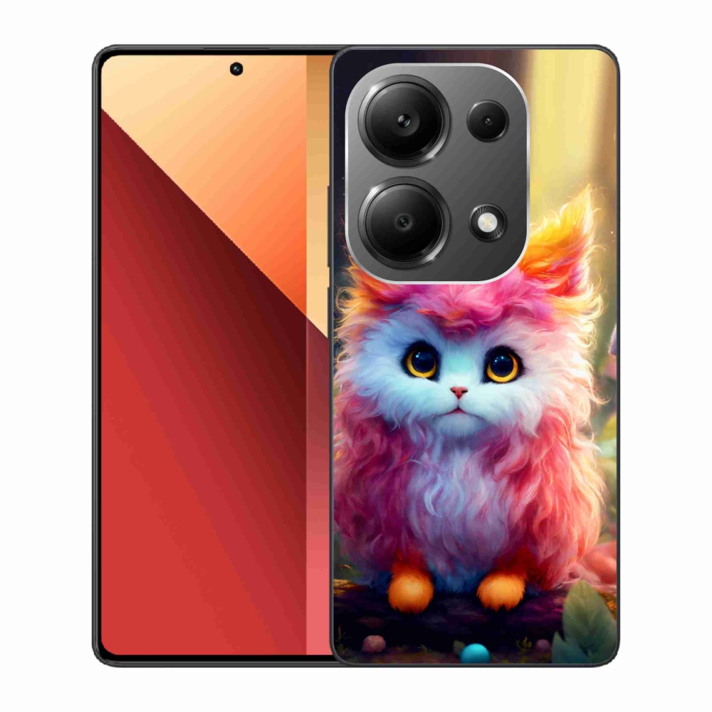 Gél borítás mmCase a Xiaomi Redmi Note 13 Pro 4G/Poco M6 Pro számára - aranyos cica 5