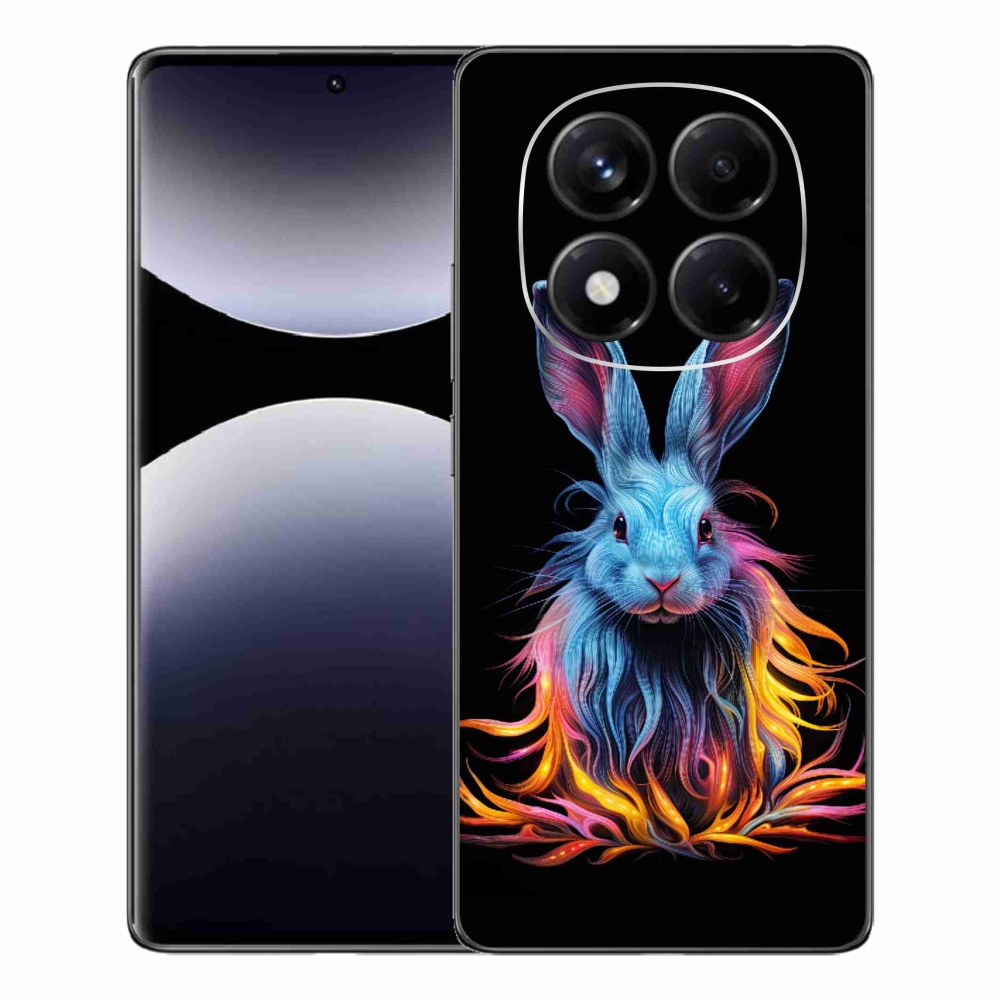 Gél borítás mmCase a Xiaomi Redmi Note 14 Pro számára - absztrakt nyúl