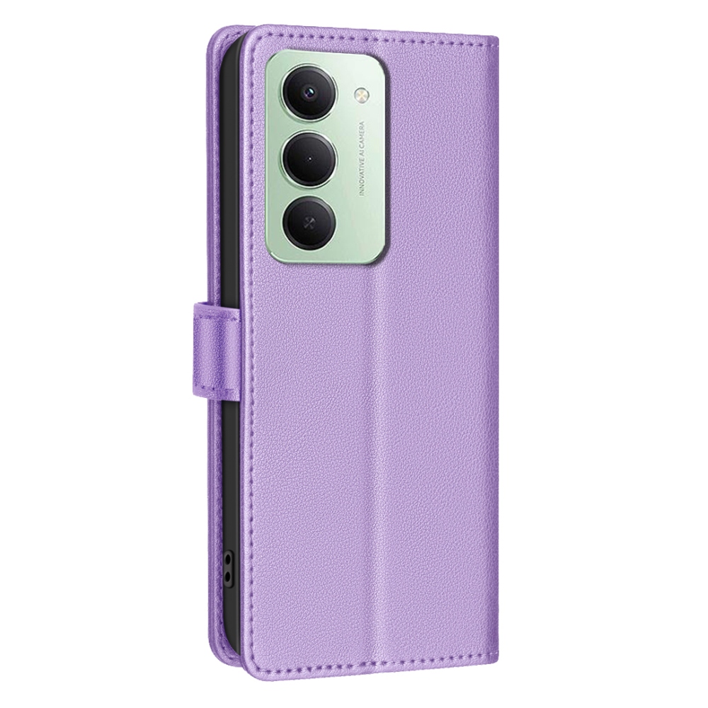 BINFEN könyvtáska Xiaomi Redmi 15 5G (169mm) - lila