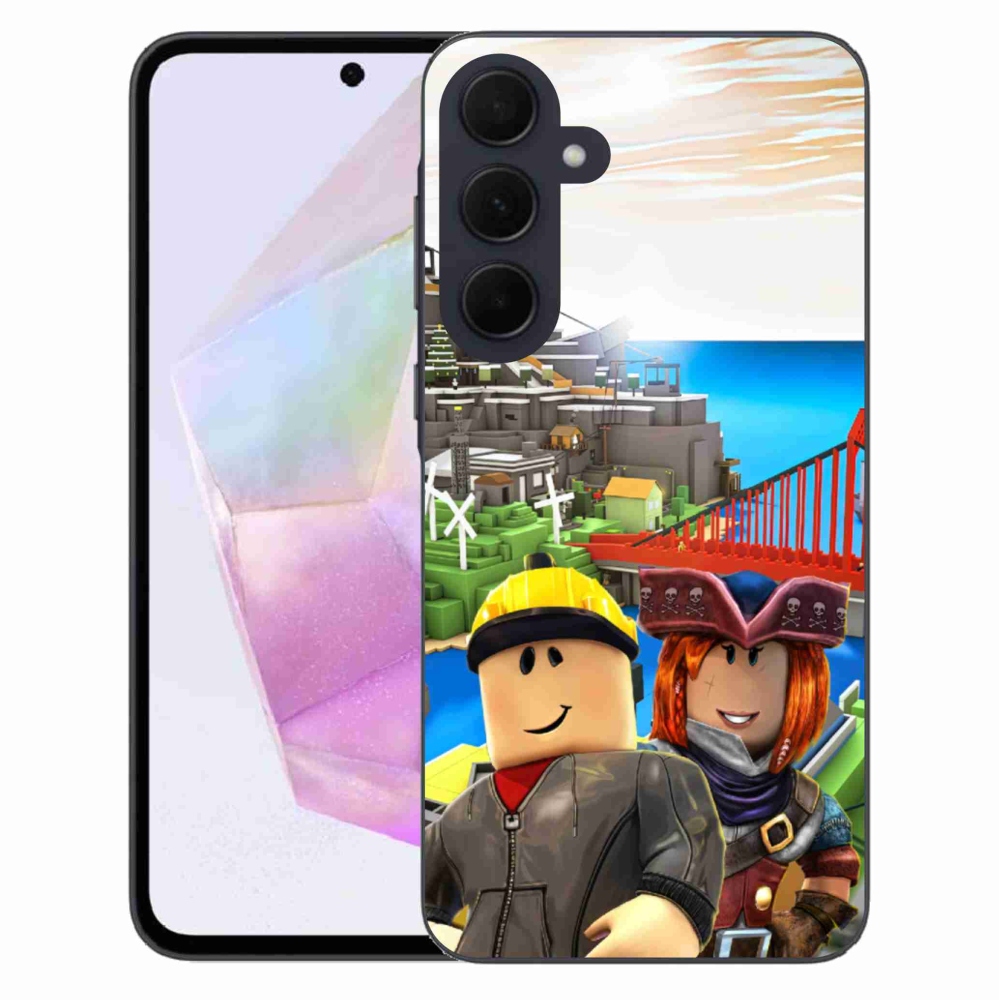 Zselés borítás mmCase Samsung Galaxy A35 5G - roblox 1
