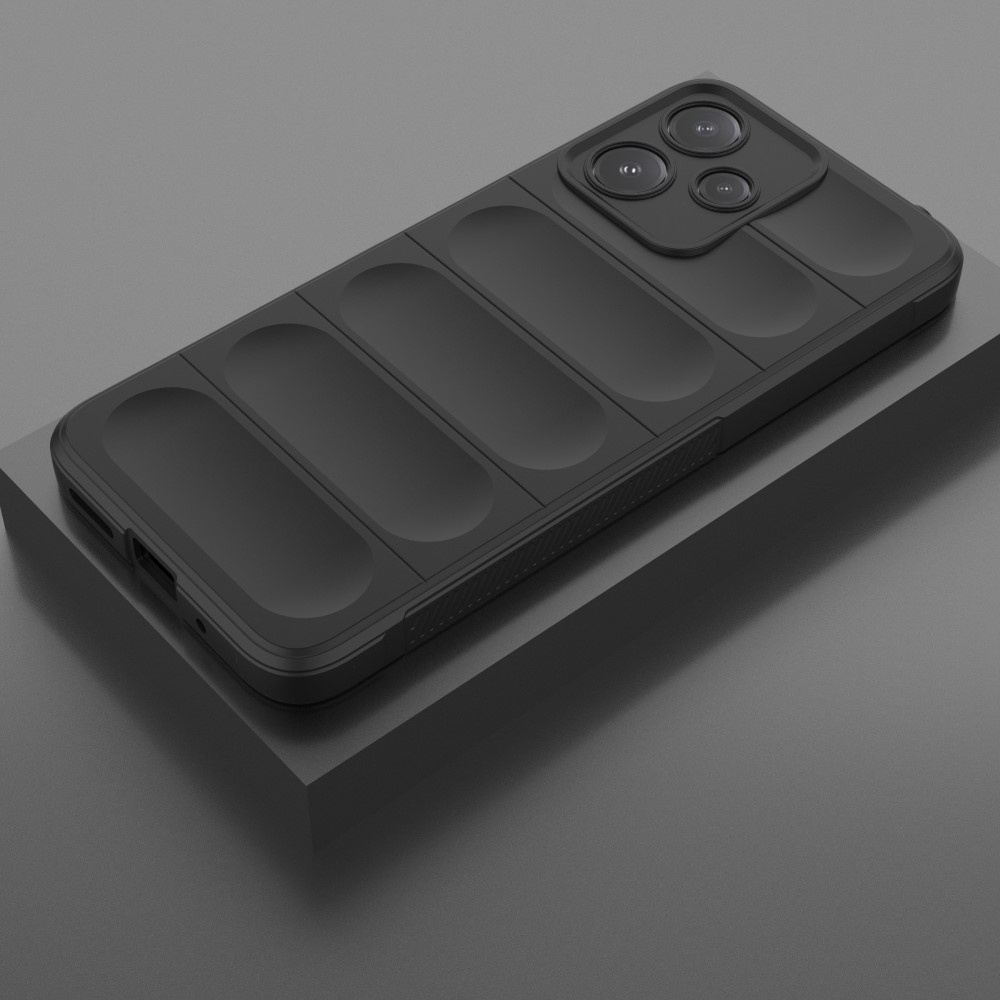 Rugg tartós zselés tok Xiaomi Redmi 12 5G - fekete