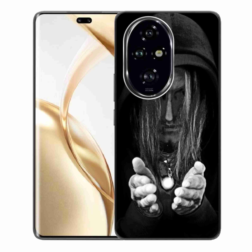 Zselés borítás mmCase a Honor 200 Pro 5G számára - titokzatos személy