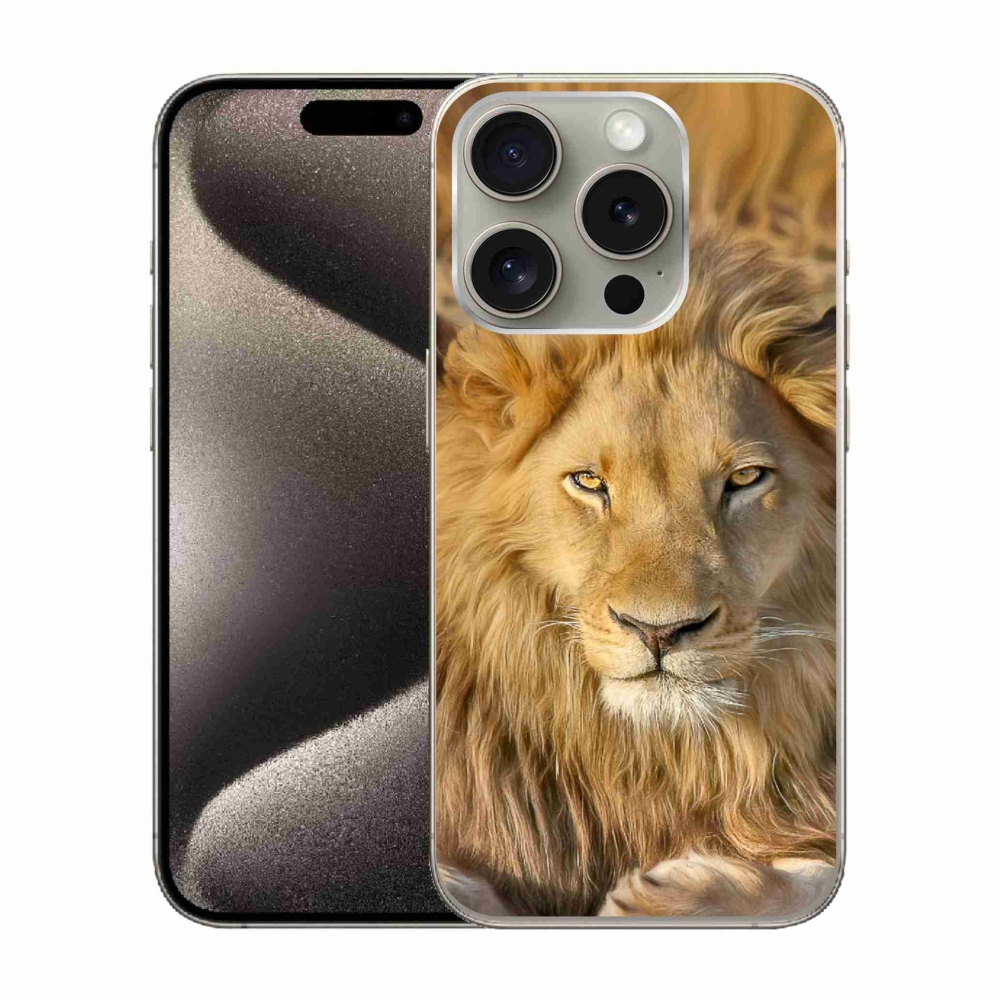 Zselés borítás mmCase iPhone 15 Pro készülékhez - Lion 2