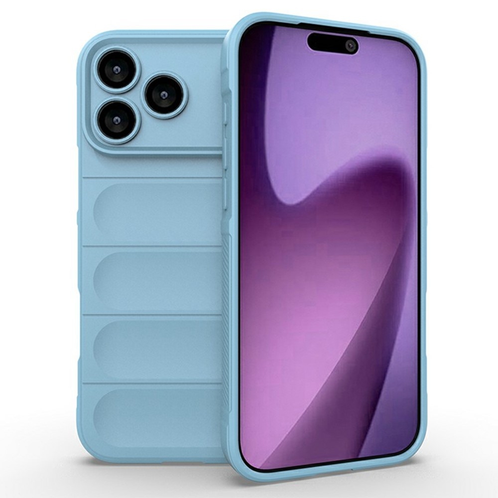 Rugg tartós zselés tok iPhone 17 Pro Max készülékhez - világoskék