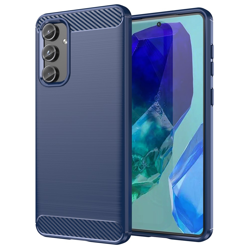 Szénálló zselés tok Samsung Galaxy M55 5G - kék