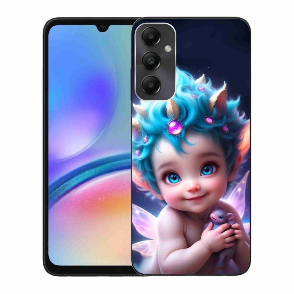 Gél borítás mmCase Samsung Galaxy A05s készülékhez - baba pillangószárnyakkal