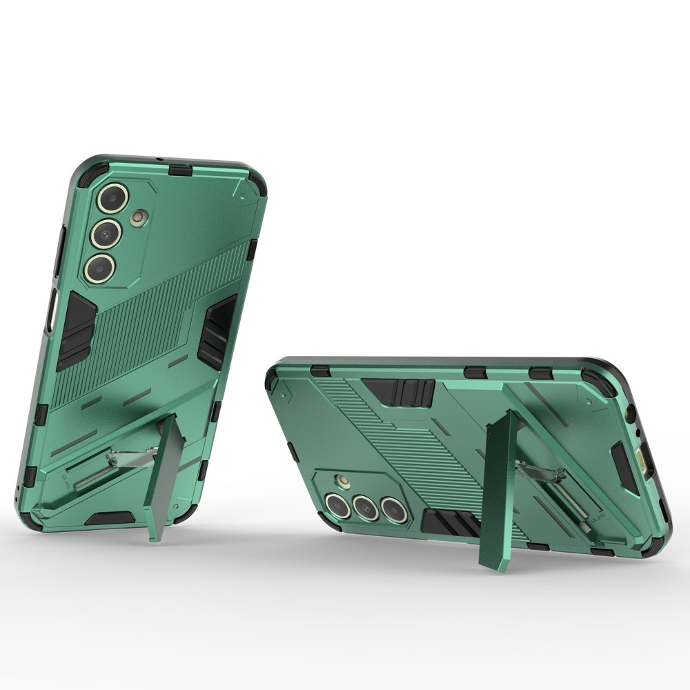 Tartós borítás Samsung Galaxy A15 4G/5G készülékhez - sötétzöld
