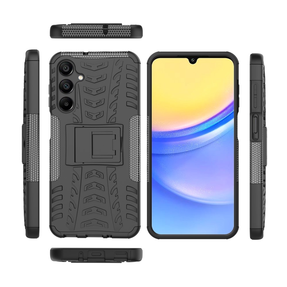 Rúgásálló borítás Samsung Galaxy A16 4G/5G készülékhez - fekete