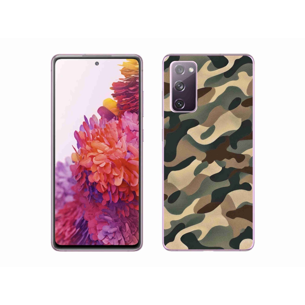 Zselés borítás mmCase Samsung Galaxy S20 FE készülékhez - terepszínű minta 11