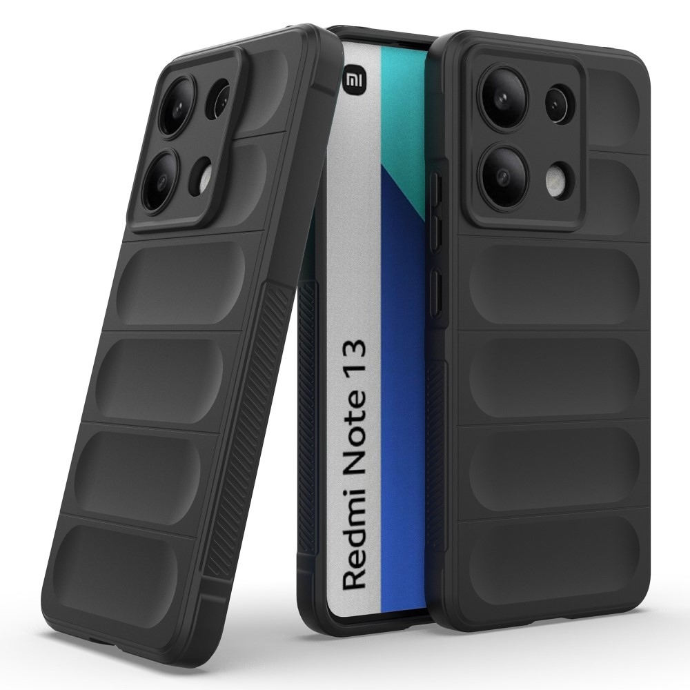 Rugg tartós zselés tok Xiaomi Redmi Note 13-hoz - fekete