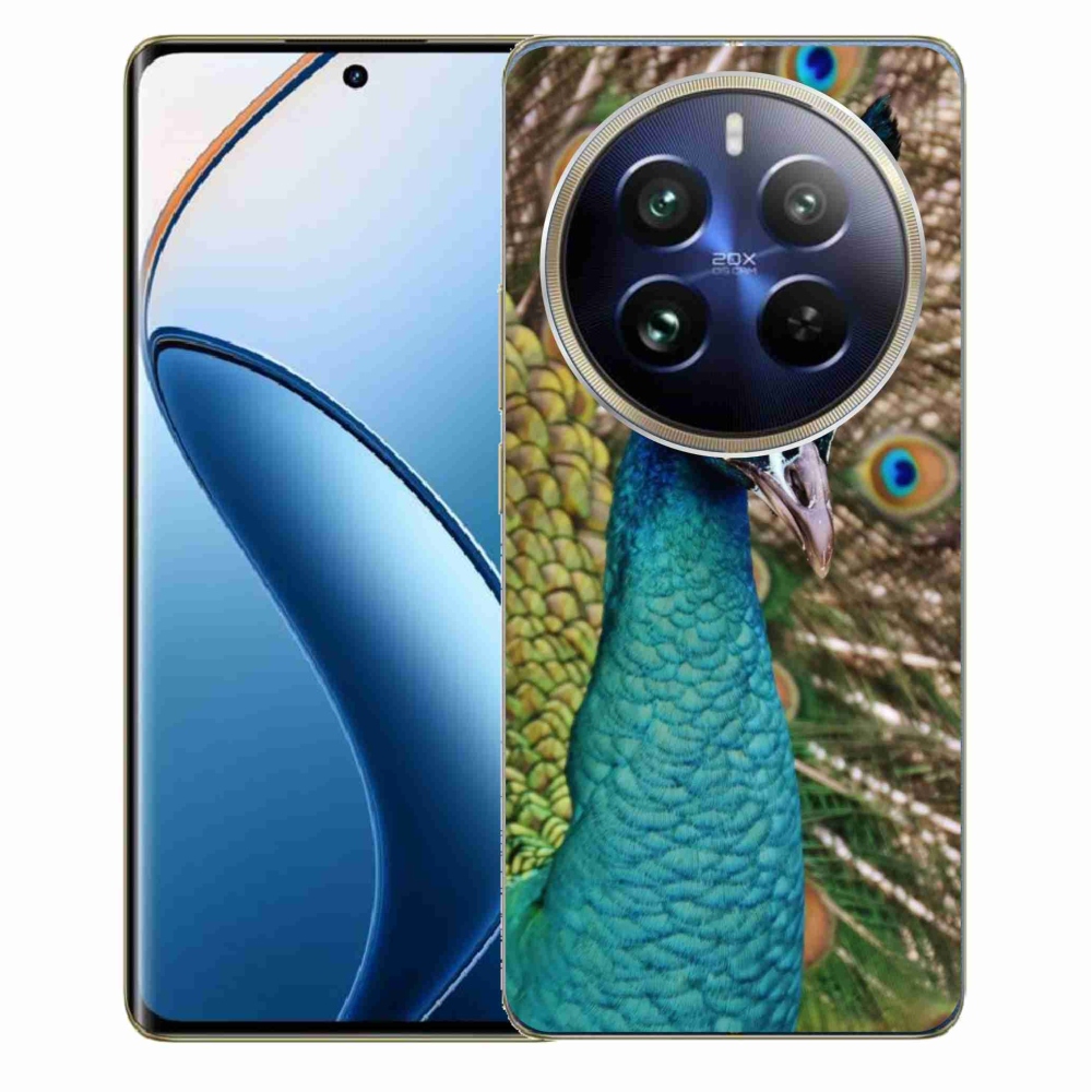 Gél védőburkolat mmCase a Realme 12 Pro 5G/12 Pro+ 5G készülékhez - páva