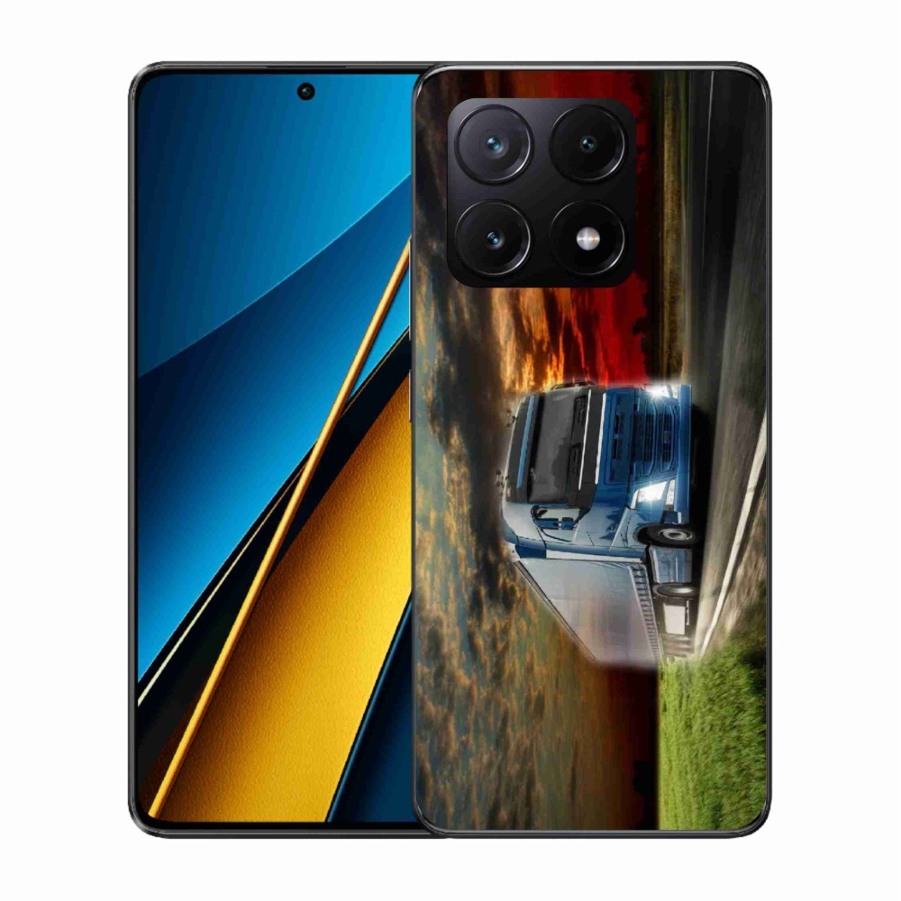 Gél borítás mmCase a Xiaomi Poco X6 Pro 5G számára - teherautó 4